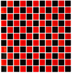 мозаїка Kotto Keramika GM 4003 CC black /red 30х30