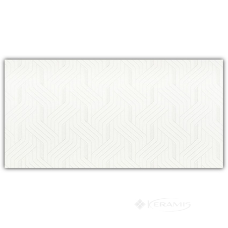 Декор Classica Paradyz Synergy 30x60 bianco inserto