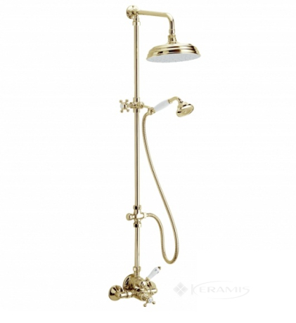 Душевой набор Fir Classic Showers антикварное золото (20338221400)