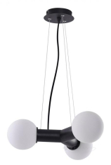 подвесной светильник Azzardo Pope, black, 3 лампы (AZ3171)