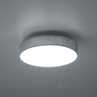 светильник потолочный Trio Lugano, серый, никель матовый, 30 см, LED (621911211)