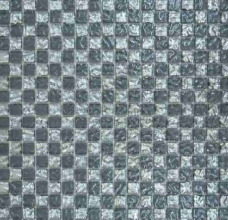 Мозаика Grand Kerama 30х30 (1,5х1,5) шахматка серый (647)