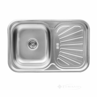 кухонная мойка Platinum 75x49x18 сатин (SP000005464)