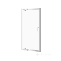 душевая дверь Cersanit Basic 90x185 стекло прозрачное, поворотные (S158-002)