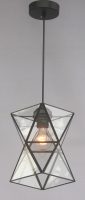 подвесной светильник Wunderlicht Iceland, черный/прозрачный (YW3166-P1)