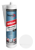 герметик Sopro Silicon білий №10, 310 мл (050)