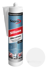 герметик Sopro Silicon белый №10, 310 мл (050)