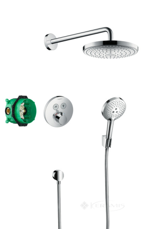 Душевой набор Hansgrohe Raindance Select S/ShowerSelect S верх,ручной душ,ibox,термостат(27297000)