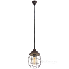 светильник потолочный Eglo Bampton коричневый, патина (49219)