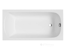 ванна акриловая Polimat Classic Slim 180x80 с ножками, белая (00439)