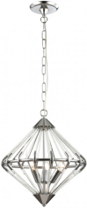 подвесной светильник Wunderlicht Modern Style, хром, 3 лампы (NH9222-33CH)
