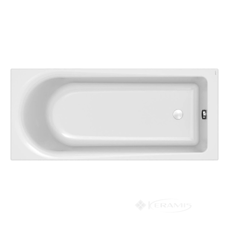 Ванна акриловая Cersanit Flawia 170x75 белая, прямоугольная (S301-291)