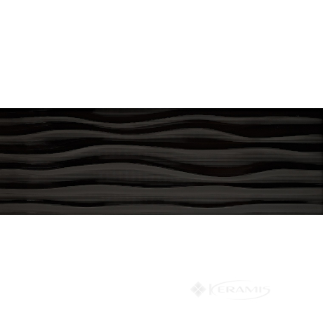 Плитка Keraben Millenium 30x90 flow negro brillo (KEHPG00K)