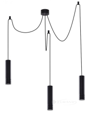 подвесной светильник Azzardo Locus, черный, 3 лампы (AZ3402)