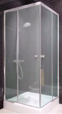 Душевая кабина Koller Pool Waterfall Line 80x80 chrome, стекло grape (NC 80)