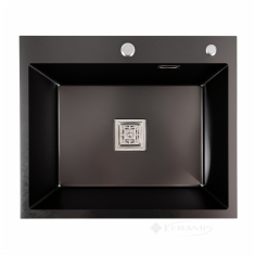 кухонная мойка Platinum Handmade 60x50x23 PVD черная (SP000037019)