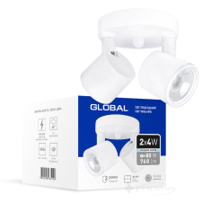 светильник потолочный Global Spot Light Gsl-02C 8W 4100K белый (2-GSL-20841-CW)