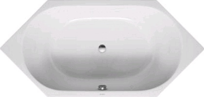 Ванна акриловая Duravit D-Code 190x90 встраиваемая (700138000000000)