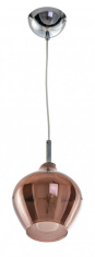 подвесной светильник Azzardo Amber Milano, медь (AZ3077)
