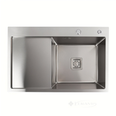 кухонная мойка Platinum Handmade 78x50x23 R сталь (SP000037034)