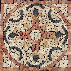 Мозаика Imso Ceramiche Pietre Naturali 66х66 rosone rimini