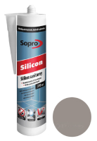 герметик Sopro Silicon кам'яно-сірий №22, 310 мл (035)
