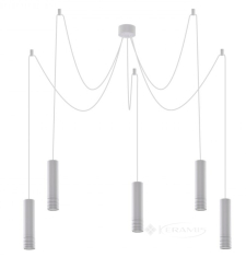 подвесной светильник Azzardo Locus, белый, 5 ламп (AZ3406)