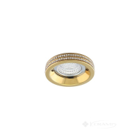 точечный светильник Azzardo Eva Round gold (AZ1459)