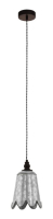 подвесной светильник Eglo Karhold, цинк, коричневый (43097)