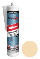 герметик Sopro Silicon світло-бежевий №29, 310 мл (054)