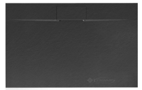 поддон Rea Bazalt Long 90x120 прямоугольный, черный (REA-K3325)