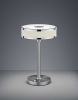 настільна лампа Trio Agento, хром, нікель матовий, LED (578090107)