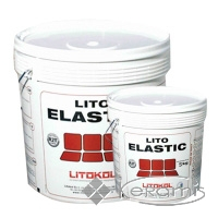 Клей для плитки Litokol Litoelastic акрил основа, белый 5 кг (LEL0005)