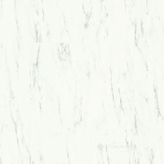 виниловый пол Quick-Step Ambient Click Plus 33/4,5 мм marble carrara white (AMCP40136)