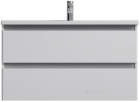 тумбочка з умивальником AM.PM X-Joy 102, 4x63x49, 8 біла підвісна (M85-FSX1002-WC1002WG38)