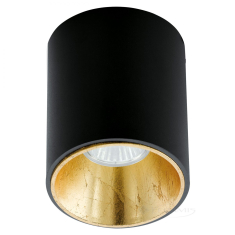 светильник потолочный Eglo Polasso Pro black/gold (62252)