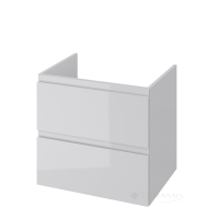 шкафчик под умывальник Cersanit Moduo 60 серая, без отверстия для сифона (K116-022)