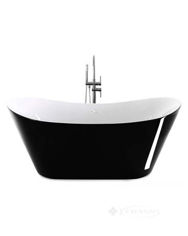 Ванна акриловая Calani Lotus 170x80 white black (CAL-W3001)