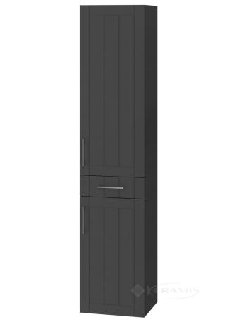 Пенал подвесной Ювента Oscar 40x34,8x185 графит (OscP-185)