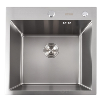 кухонная мойка Platinum Handmade 50х50х22 сталь (SP000032259)