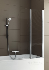 штора для ванной Aquaform Modern 2 80x140 стекло прозрачное (170-06963)