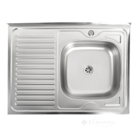 кухонна мийка Platinum 80x60x16 R сатин (SP000000592)