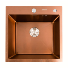 кухонна мийка Platinum Handmade 50х50х22 PVD мідь (SP000032262)
