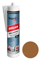 герметик Sopro Silicon коричневий № 52, 310 мл (065)