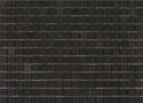 Мозаика Imso Ceramiche Mosaici (1,7х1,7) 30х30 basalto nero