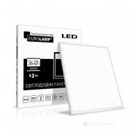 світильник стельовий Eurolamp 595x595 36W 4000К (LED-Panel-36/40(110)(2))
