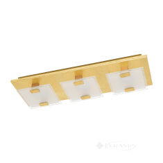 светильник потолочный Eglo Vicaro 1 13,5x40,5 см, золотой, белый (97759)