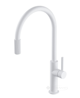 змішувач для кухні Omnires Switch з функцією фільтру для води, white matt (SW9057WM)