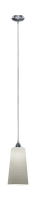 подвесной светильник Reality Koni, никель матовый, белый матовый (R30551011)