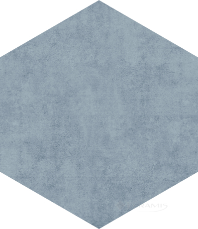 Плитка Atrium Alpha 25,8x29 hexagonos azul mat